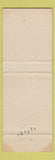 Matchbook Cover - Harvard Club of Boston MA