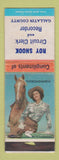 Matchbook Cover - Roy Shook Circuit Clerk Recorder Election Gallatin County WORN