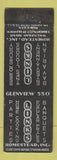 Matchbook Cover - Links Restaurant Glenview