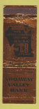 Matchbook Cover - Nodaway Valley Bank Maryville MO