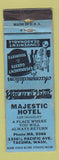 Matchbook Cover - Majestic Hotel Tacoma WA WEAR