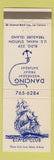 Matchbook Cover - CPO Club US Naval Station Treasure Island CA