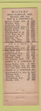 Matchbook Cover - Weatherford Hotel Flagstaff AZ