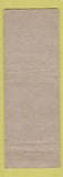 Matchbook Cover - Combes & Judd Real Estate Fort Lauderdale FL WORN