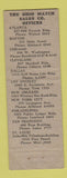 Matchbook Cover - Ohio Book Matches UMW Local Union