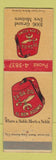 Matchbook Cover - Shriners Temple Des Moines IA WEAR