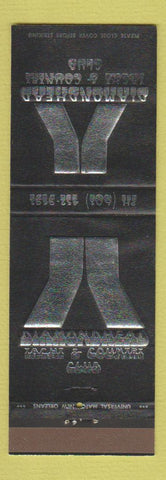 Matchbook Cover - Diamondhead Yacht and Country cLub