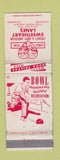 Matchbook Cover - Sweetheart Lanes Bowling Loveland Colorado WORN