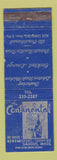 Matchbook Cover - Continental Restaurant Saugus MA WORN