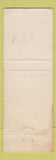 Matchbook Cover - John's Restaurant Branford CT WORN