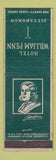 Matchbook Cover - Hotel William Penn Pittsburgh PA WEAR