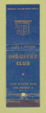 Matchbook Cover - Industry Club Los Angeles CA