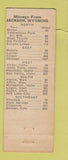 Matchbook Cover - Kramer's Wagon Wheel Restaurant Jackson Hole WY