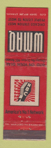 Matchbook Cover - WMAQ Radio Chicago IL WEAR