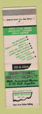 Matchbook Cover - Ross Wadick Supply Rope Welding Fittings New Orleans LA