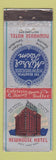 Matchbook Cover - Newhouse Hotel Salt Lake City UT Mirror Room
