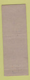Matchbook Cover - Newhouse Hotel Salt Lake City UT Mirror Room