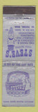 Matchbook Cover - Steve's Restaurant South Tacoma WA