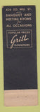 Matchbook Cover - Hotel Clark Los Angeles CA