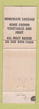 Matchbook Cover - Dillard House Motel Dillard GA WEAR