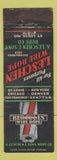 Matchbook Cover - Leschen Wire Rope St Louis MO WEAR