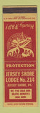 Matchbook Cover - Moose Lodge Jersey Shore PA