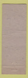 Matchbook Cover - Employees Union Local H63 New York City