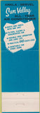 Matchbook Cover - Sun Valley Air Conditioning Southern CA  AC