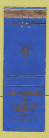 Matchbook Cover - Shoppenagons Inn Grayling MI WEAR