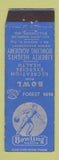 Matchbook Cover - Liberty Heights Bowling Academy Baltimore MD