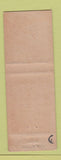 Matchbook Cover - Branding Iron Restaurant Show Low AZ WEAR