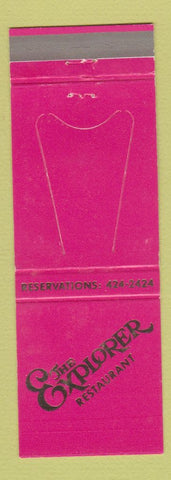 Matchbook Cover - Expolorer Restaurant Rockville MD