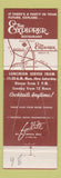 Matchbook Cover - Expolorer Restaurant Rockville MD