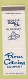 Matchbook Cover - Prom Catering Company