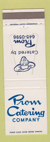 Matchbook Cover - Prom Catering Company