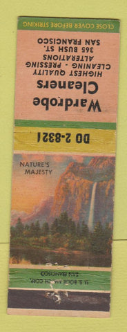 Matchbook Cover - Warrobe Cleaners San Francisco CA