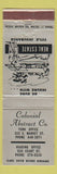 Matchbook Cover - Colonial Abstract Company York Reading PA