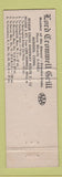 Matchbook Cover - Lord Cromwell Grill Meriden CT