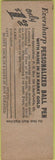 Matchbook Cover - Thomas J McAdam Liquor New York City SAMPLE