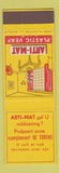 Matchbook Cover - Arti Mat Plastic Paint Belgium