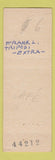 Matchbook Cover - Cafe Epicerie Belgium Tobacco Lingerie