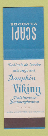 Matchbook Cover - Dauphin Viking Belgium