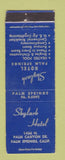 Matchbook Cover - Skylark Hotel Palm Springs CA