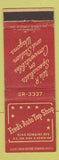 Matchbook Cover - Fred's Auto Top Shop Los Angeles CA