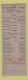 Matchbook Cover - Jung Hotel New Orleans LA