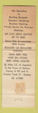 Matchbook Cover - Darboy Club Appleton WI WEAR