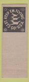 Matchbook Cover - Miriam's Beauty Salon Harrisburg PA WWII