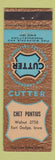 Matchbook Cover - Cutter Labs Chet Pontius Fort Dodge IA