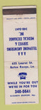 Matchbook Cover - AA Telephone Answering Service Baton Rouge LA WEAR