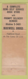 Matchbook Cover - AA Telephone Answering Service Baton Rouge LA WEAR